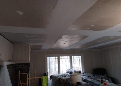 1st coat drywall