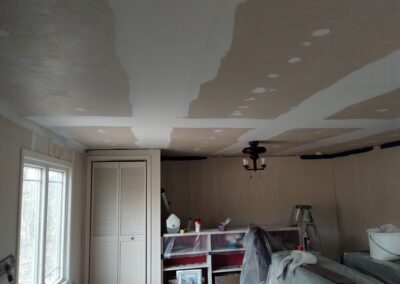 2nd coat drywall finish