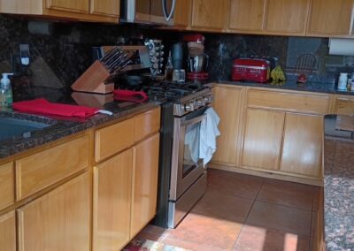 Cabinet re-finishing