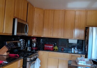 Cabinet re-finshing