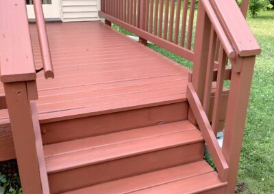 Deck after