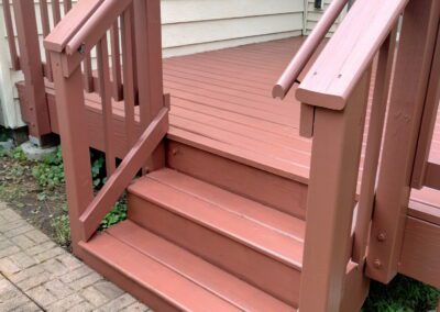 Deck after