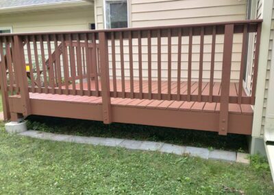 Deck after