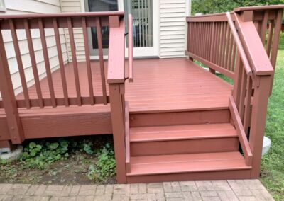 Deck after