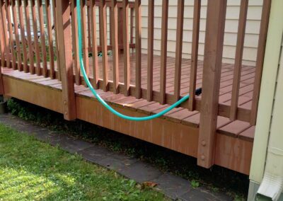 Deck after