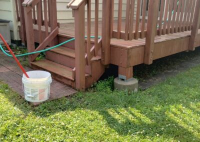 Deck before