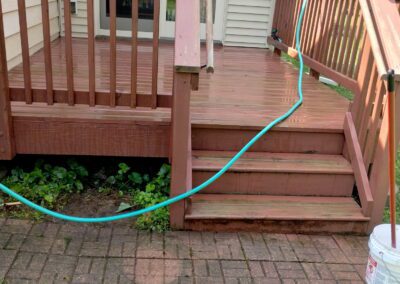 Deck before