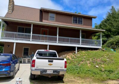 Deck after