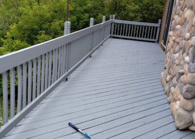 Deck after