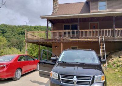 Deck before