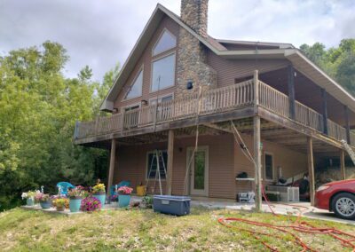 Deck before