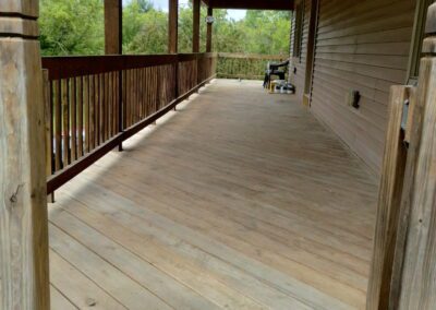 Deck before