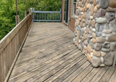 Deck before