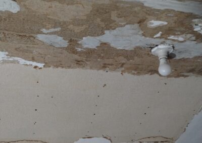 Drywall repair before