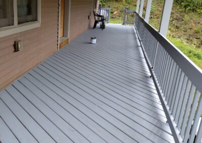 Deck after
